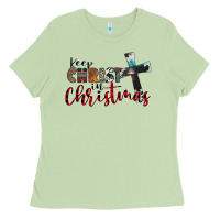 Matcha keep christ in christmas Ladies Tee - CowhideDigitalArt