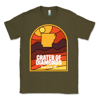 Army Green crater of diamonds state park arkansas Classic Tee - baoMotion