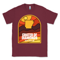 Burgundy crater of diamonds state park arkansas Classic Tee - baoMotion