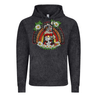Ladybuy Gnomies Rainbow Vintage Hoodie | Teevron