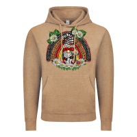 Vintage Coffee ladybuy gnomies rainbow Vintage Hoodie - BarkalooDesign