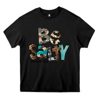 Black Be Salty Heavy Core Tee - FaDigitalArtStudio