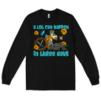 Black easter a lot can happen in three days western sunflowers Long Sleeve Tee - Artiststas