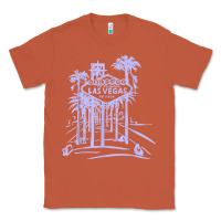 Copper las vegas strip retro famous sign nevada traveler souvenir t shirt Classic Tee - baoMotion