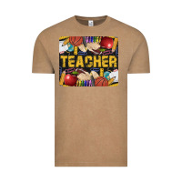 Western Teacher Black And Glitter Vintage Tee | Teevron