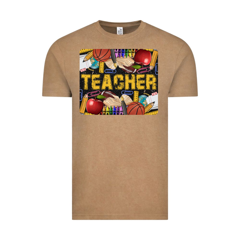 Western Teacher Black And Glitter Vintage Tee by LillyAllenDesigns | Teevron