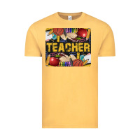 Vintage Mustard Western Teacher Black And Glitter Vintage Tee - LillyAllenDesigns