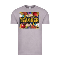 Vintage Zinc Western Teacher Black And Glitter Vintage Tee - LillyAllenDesigns