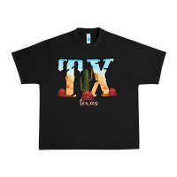Black texas cactus Urban Heavy Tee - RanaPortraitStore