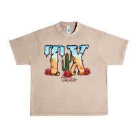 French Oak texas cactus Urban Heavy Tee - RanaPortraitStore