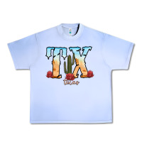Grape Ice texas cactus Urban Heavy Tee - RanaPortraitStore