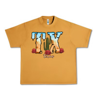 Peanut Butter texas cactus Urban Heavy Tee - RanaPortraitStore