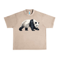 French Oak walking panda Urban Heavy Tee - LillyAllenDesigns