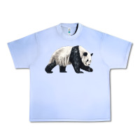 Grape Ice walking panda Urban Heavy Tee - LillyAllenDesigns