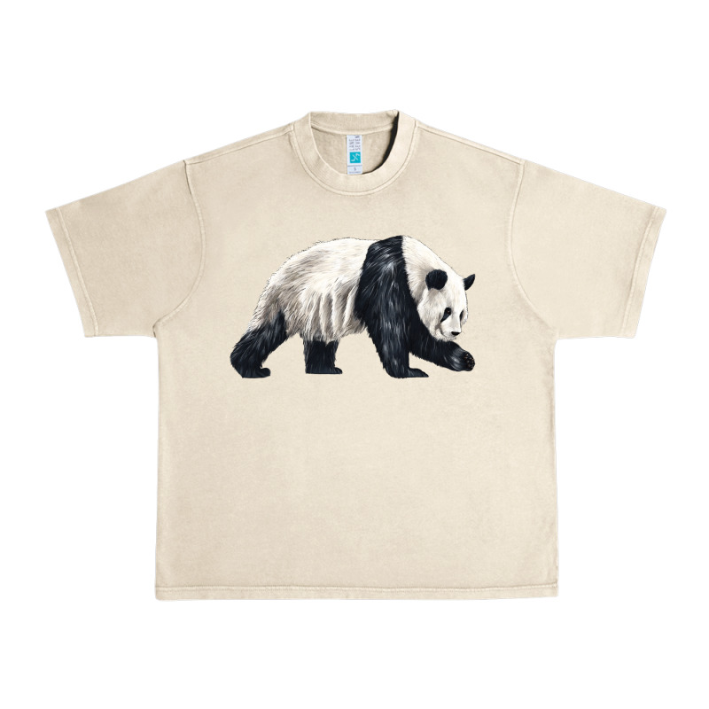 Walking Panda Urban Heavy Tee by LillyAllenDesigns | Teevron