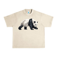 Sandshell walking panda Urban Heavy Tee - LillyAllenDesigns