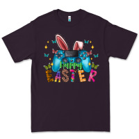 Plum Happy Easter Gamer Premium Tee - CowhideDigitalArt