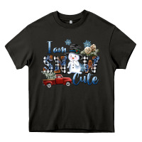 Asphalt I am Snow Cute Heavy Core Tee - FaDigitalArtStudio
