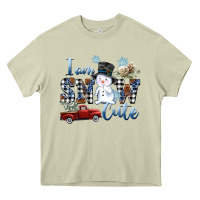 Mossy I am Snow Cute Heavy Core Tee - FaDigitalArtStudio