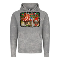 Cloud Rock welcome ladybug gnome background Vintage Hoodie - BarkalooDesign