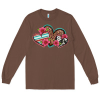 Chestnut easter spring western hearts Long Sleeve Tee - Artiststas