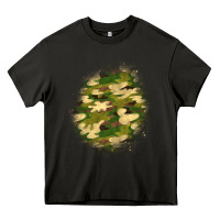 Asphalt camouflage patch 5 Heavy Core Tee - BundleAndBundleShop
