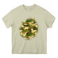 Mossy camouflage patch 5 Heavy Core Tee - BundleAndBundleShop
