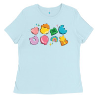 Baby Blue st patrick's lucky charms Ladies Tee - Artiststas