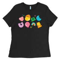 Black st patrick's lucky charms Ladies Tee - Artiststas