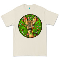 Bone red brocket deer christmas Premium Tee - LillyAllenDesigns