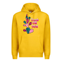 Lemon stuck on you cactus Premium Hoodie - BarkalooDesign