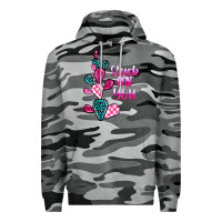 Slate Camo stuck on you cactus Premium Hoodie - BarkalooDesign