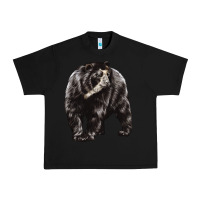 Black Spectacled Bear Urban Heavy Tee - LillyAllenDesigns