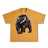 Peanut Butter Spectacled Bear Urban Heavy Tee - LillyAllenDesigns