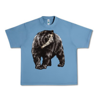 Pebble Blue Spectacled Bear Urban Heavy Tee - LillyAllenDesigns