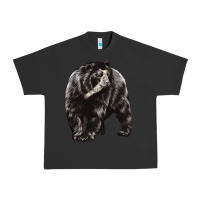 Pigment Black Spectacled Bear Urban Heavy Tee - LillyAllenDesigns