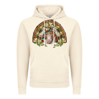 Vintage Artic merino wool ram lily rainbow Vintage Hoodie - BarkalooDesign