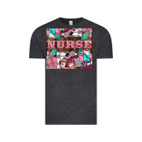Vintage Black Nurse Vintage Tee - LillyAllenDesigns