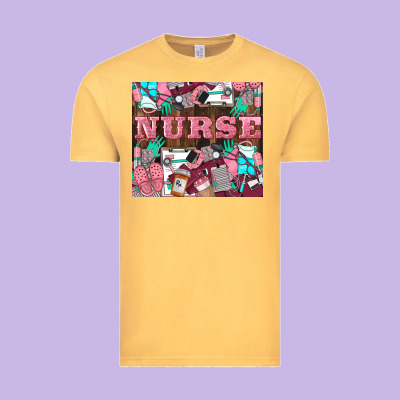 Nurse Vintage Tee Designed By Lillyallendesigns