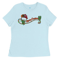 Merry Christmas Western Ladies Tee | Teevron