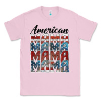 Bubblegum Pink american mama Classic Tee - BarkalooDesign