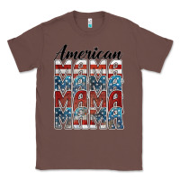 Chestnut american mama Classic Tee - BarkalooDesign
