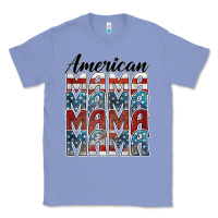 Colony Blue american mama Classic Tee - BarkalooDesign