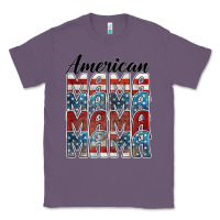 Lavender american mama Classic Tee - BarkalooDesign