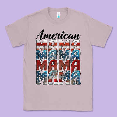 American Mama Classic Tee Designed By Barkaloodesign