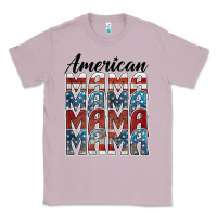 Lilac american mama Classic Tee - BarkalooDesign