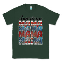 Sports Green american mama Classic Tee - BarkalooDesign
