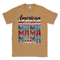 Toasted Coconut american mama Classic Tee - BarkalooDesign