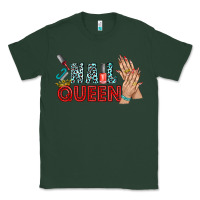 Sports Green nail queen bbs Classic Tee - BundleAndBundleShop
