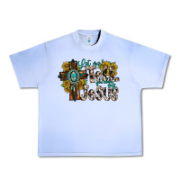 Grape Ice let me tell you about my jesus Urban Heavy Tee - RacoonDesign
